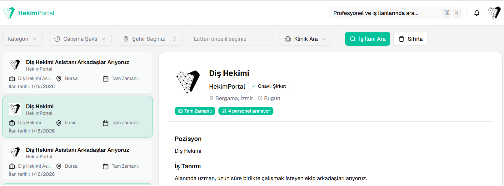 İş İlanları ve Fırsatlar